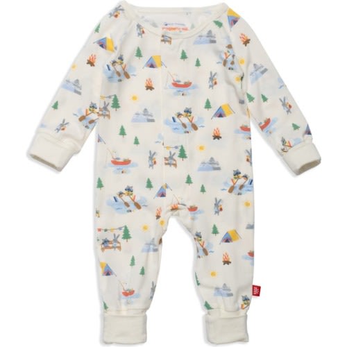 Baby Lake You a Lot Magnetic Grow with Me Convertible Footie, Lakey