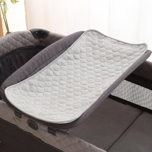 BlueSnail Washable Underpads,Waterproof,Soft, Portable and Reusable Incontinence Bed Pads for Toddler,Adults,Elderly and Pets (18" x 24" Pack of 3)(Ash Gray)