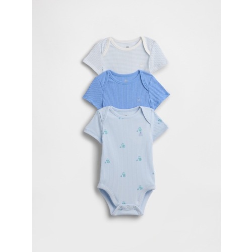 Baby First Favorites TinyRib Bodysuit (3-Pack)