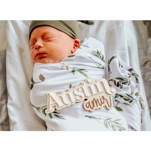Baby Name Sign for Hospital Birth Announcement Sign Baby - Etsy
