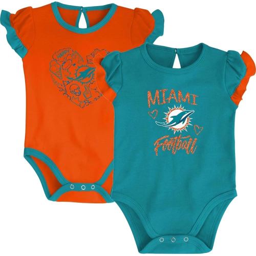 Outerstuff NFL Newborn Infants Too Much Love 2 Piece Creeper Bodysuit Romper Set
