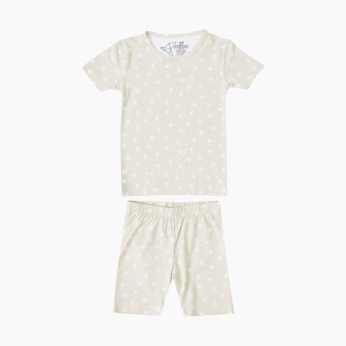 Copper Pearl Printed 2-Piece Short Sleeve Pajamas - Twinkle, 12 Months