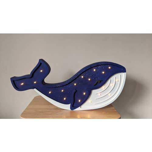 Wooden blue whale lamp, night light teal, kinderlampe wal, nursery decoration, birthday gift , baby roomroom, nachtlicht kinder, ocean, sea