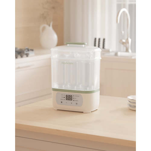 8-in-1 Infant Bottle Sterilizer: Efficient & LED Display