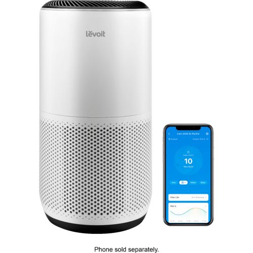 Levoit PlasmaPro 400s Smart 403 Sq. Ft True HEPA Air Purifier White HEAPAPLVSUS0076 - Best Buy