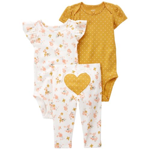 Baby 3-Piece Heart Little Character Set