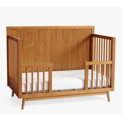 west elm x pbk Mid Century 4-in-1 Toddler Bed Conversion Kit Only | Acorn Finish