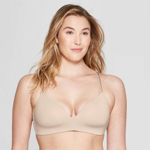 Women's Lightly Lined Wirefree Demi Bra - Auden™