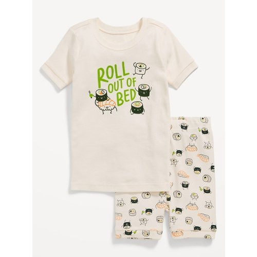 Unisex Snug-Fit Printed Pajama Set for Toddler & Baby