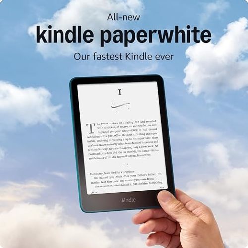 All-new Amazon Kindle Paperwhite (16 GB) – Our fastest Kindle ever, with new 7" glare-free display and weeks of battery life – Jade