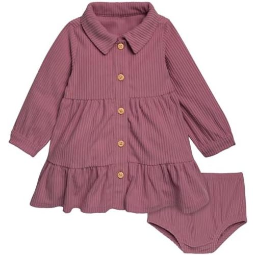 Modern Moments by Gerber Baby Girls' Corduroy Dress Set