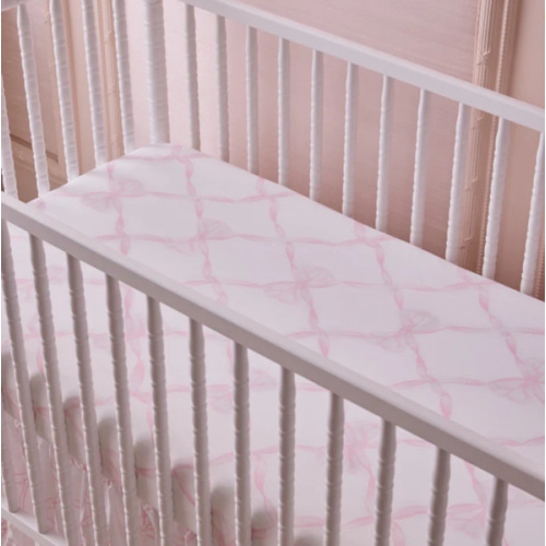Cotton Sateen Crib Sheet | LoveShackFancy.com