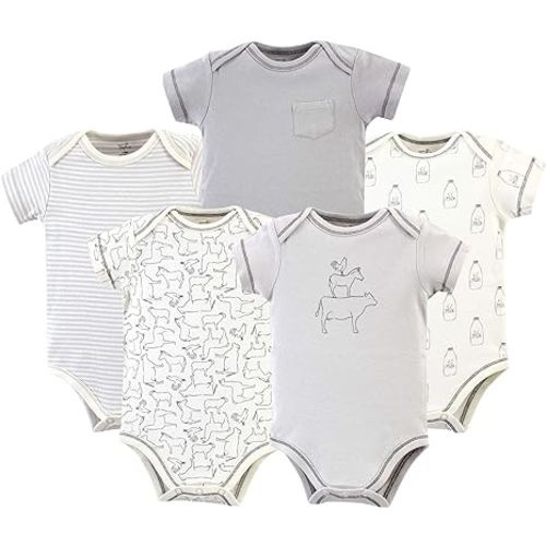 Touched by Nature Unisex Baby Organic Cotton Bodysuits