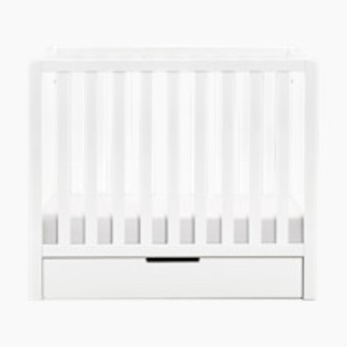 Carter's by daVinci Colby 4-in-1 Convertible Mini Crib with Trundle - White