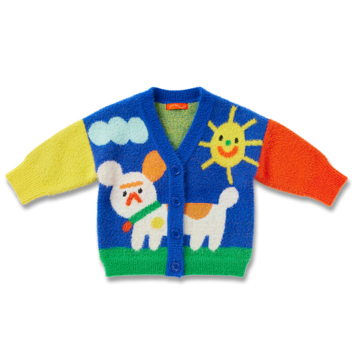 Puppy Park Knit Cardigan – Halcyon Nights