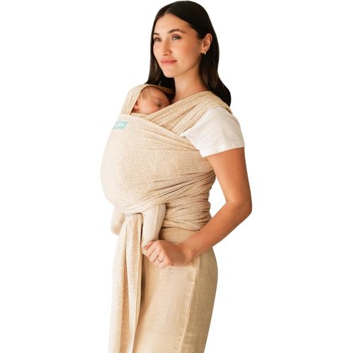 Moby Baby Wrap Carrier Classic for Newborns to Toddlers (8-33lbs), Infant Sling Carrier, Lightweight & Hands Free Design, Adjustable for All Body Types (Costal Blooms)