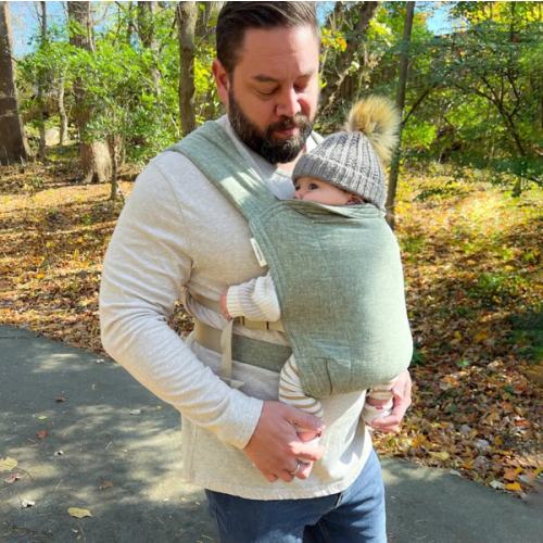 Green Baby Carrier - Short | Ergonomic Soft Structured Carrier