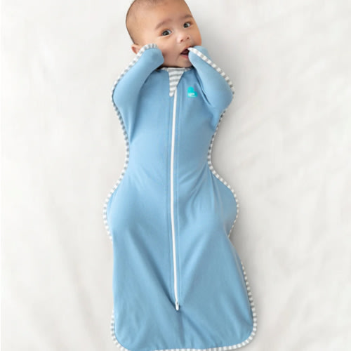 Swaddle Up™ 1.0 TOG Cotton Dusty Blue