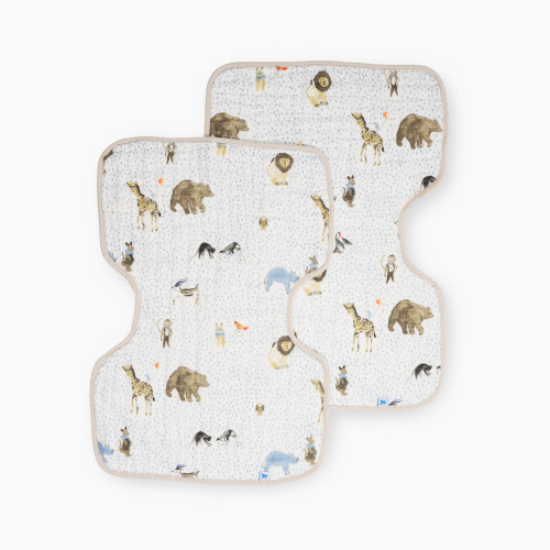 Little Unicorn Cotton Muslin Burp Cloth (2 Pack) - Party Animals