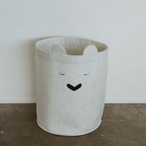 Bear Felt Laundry Hamper – Parker Baby Co.