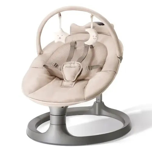 Momcozy 2-in-1 Electric Baby Swing, Dual-Arm Support System - TikTok Shop