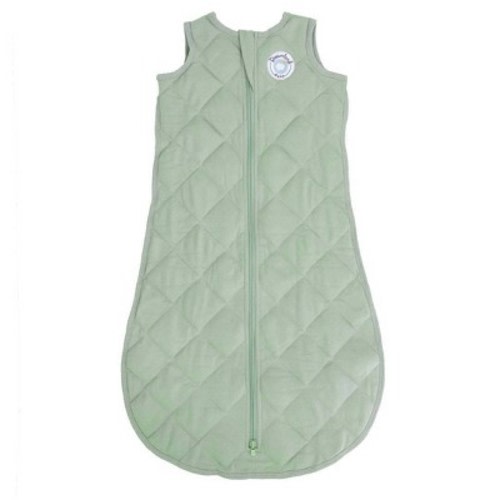 Dreamland Baby Weighted Sleep Sack Wearable Blanket, Color: Green, Size: 6-12 Months