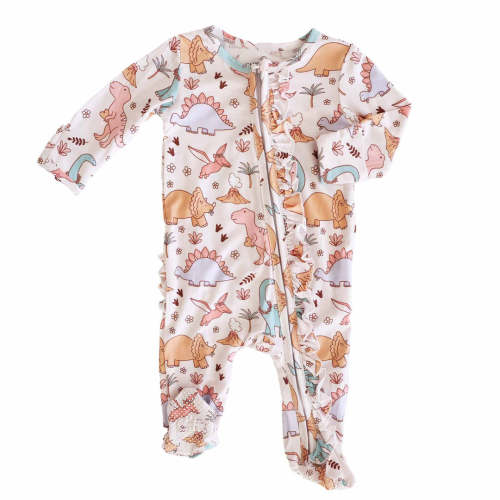 Girl Ruffle Zipper Footies | Best Sellers