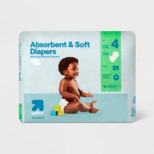 Disposable Diapers - Size 4 - 28ct - Up&up™