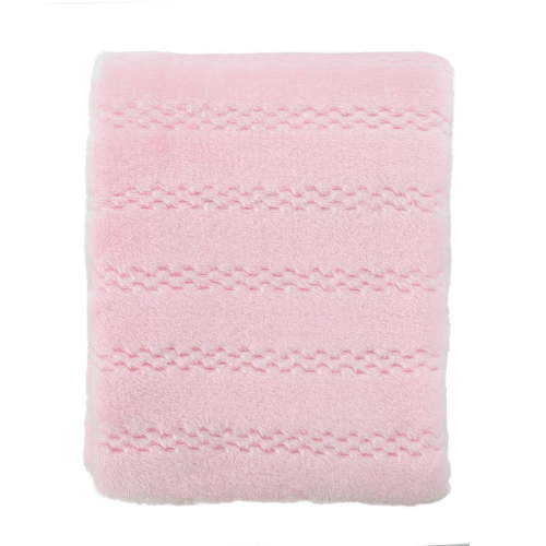 CREVENT 30''X40'' Soft Cozy Warm Nursery Baby Blankets for Boys Girls Solid Color - All Season Use - Newborn Essentials,Unisex(Baby Pink)