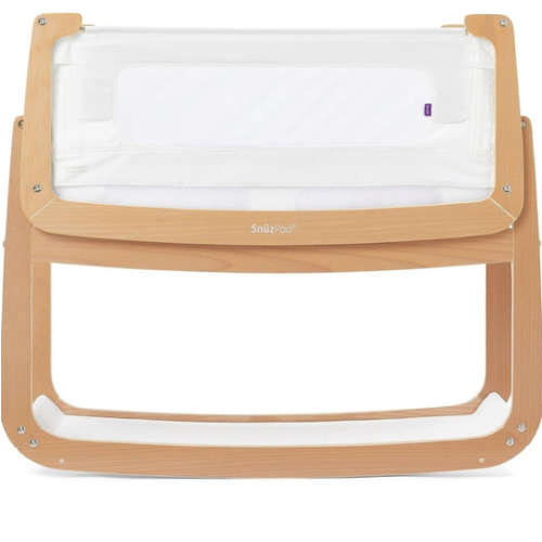 SnuzPod4 Bedside Bassinet Natural