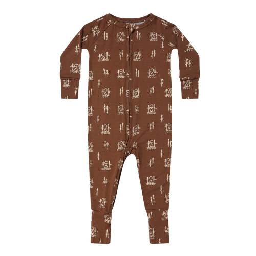 Cabin in Woods Zip Romper
– Brave Little Ones