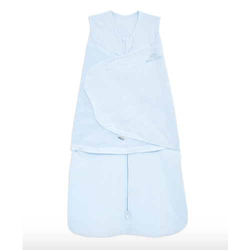 Baby Blue Cotton Swaddle Newborn | HALO