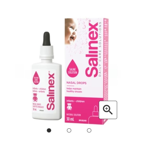 Salinex Nasal Drops, Saline Solution Infants/Children | Shoppers Drug Mart
