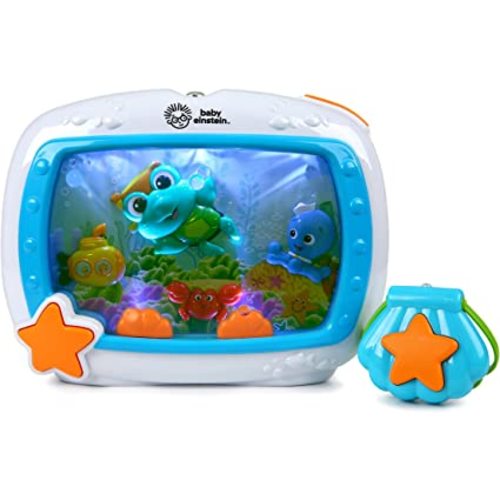 Baby Einstein Sea Dreams Soother Musical Crib Toy and Sound Machine, Newborns Plus
