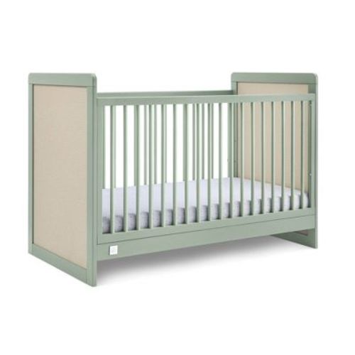 babyGap by Delta Children Liam 4-in-1 Convertible Crib - Greenguard Gold Certified - Sage Green/Natural
