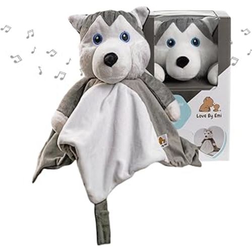 Musical Baby Lovey Husky