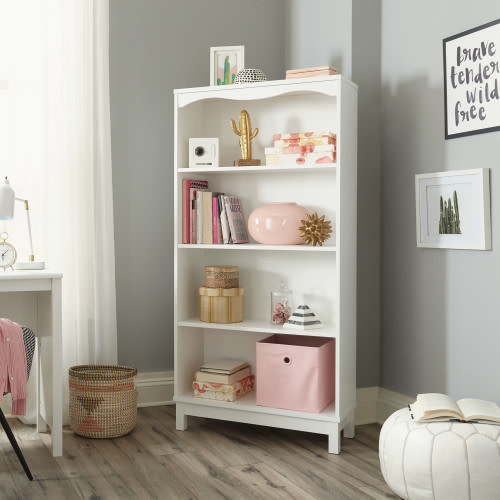 Mainstays Storybook Bookcase, Soft White Finish