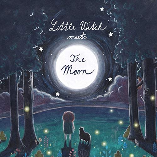 Little Witch Meets The Moon: Magical Bedtime Story for Girls and Boys with Beautiful Illustrations and 5 Coloring Pages