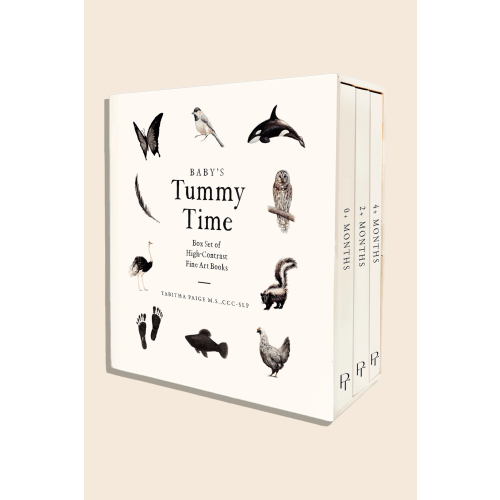 Baby's Tummy Time Book Box Set