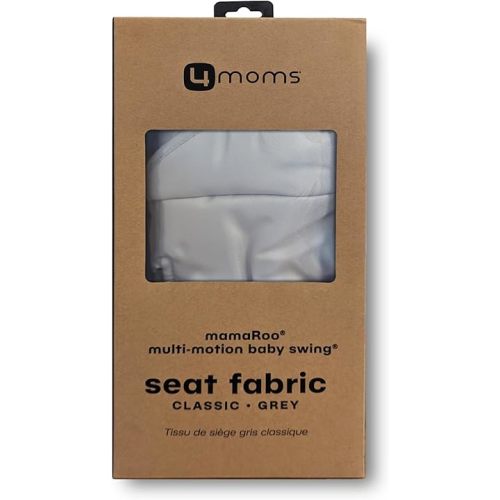 4moms Extra Seat Fabric, MamaRoo Baby Swing, Model 1046, Grey Classic