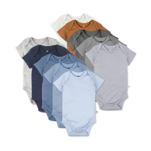 10-Pack Organic Cotton Short Sleeve Bodysuits | Honest Baby Clothing