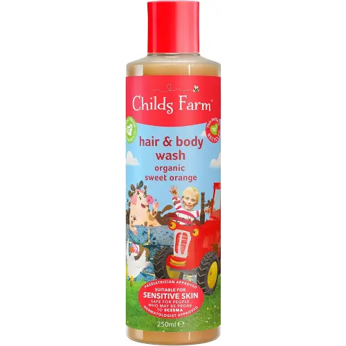 Childs Farm hair & body wash organic sweet orange 250ml