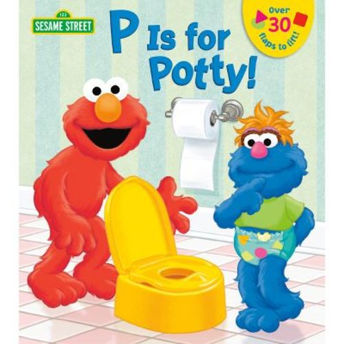 P Is For Potty! - (sesame Street Board Books) By Lena Cooper (hardcover)
