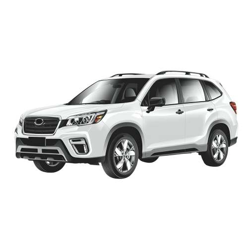 Subaru Forester 5th Gen Car Window Sun Shades (SK; 2019-2024)