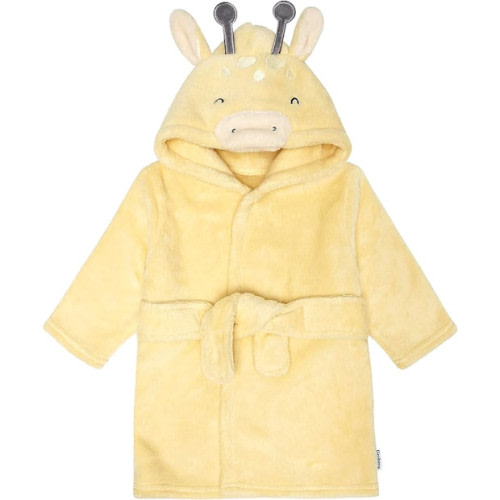 Gerber Unisex Baby Plushy Soft Hooded Animal Character Bathrobe