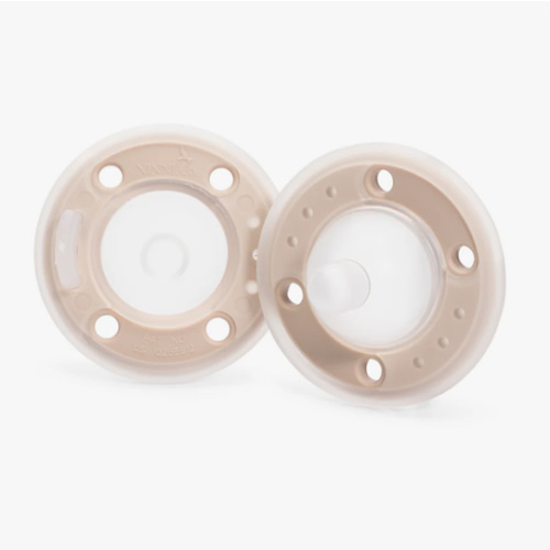 Ninni Pacifier- Oatmeal 2 Pack Pacifier Like Breast – Ninni Co
