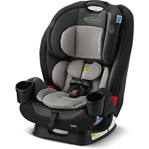 Graco TriRide 3-in-1 Convertible Car Seat - Highback Booster, Forward & Rear Facing modes, Suitable from Newborn to Preschooler, Perfect for Long Journeys in Redmond Color