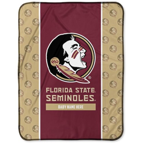 Florida State Seminoles Chad & Jake 30" x 40" Personalized Baby Blanket