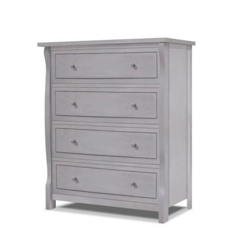 Sorelle Princeton Elite 4-Drawer Dresser - Weathered Gray