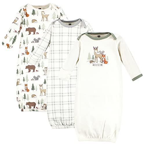 Hudson Baby baby-girls Cotton Gowns